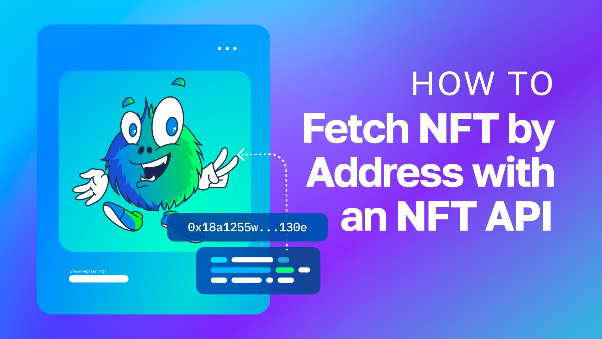 How to Fetch an NFT by Address API - Exploring the NFT API - Moralis APIs