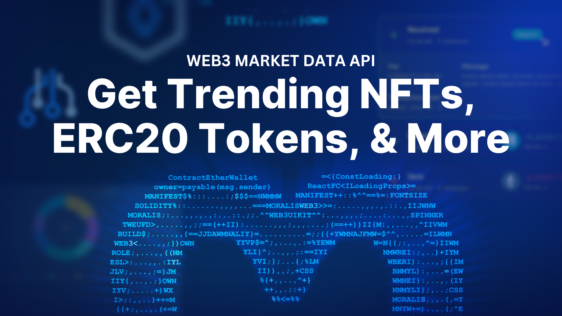 Web3 Market Data API - Trending NFTs, ERC20 Tokens by Market Cap & More  Web3 Insights