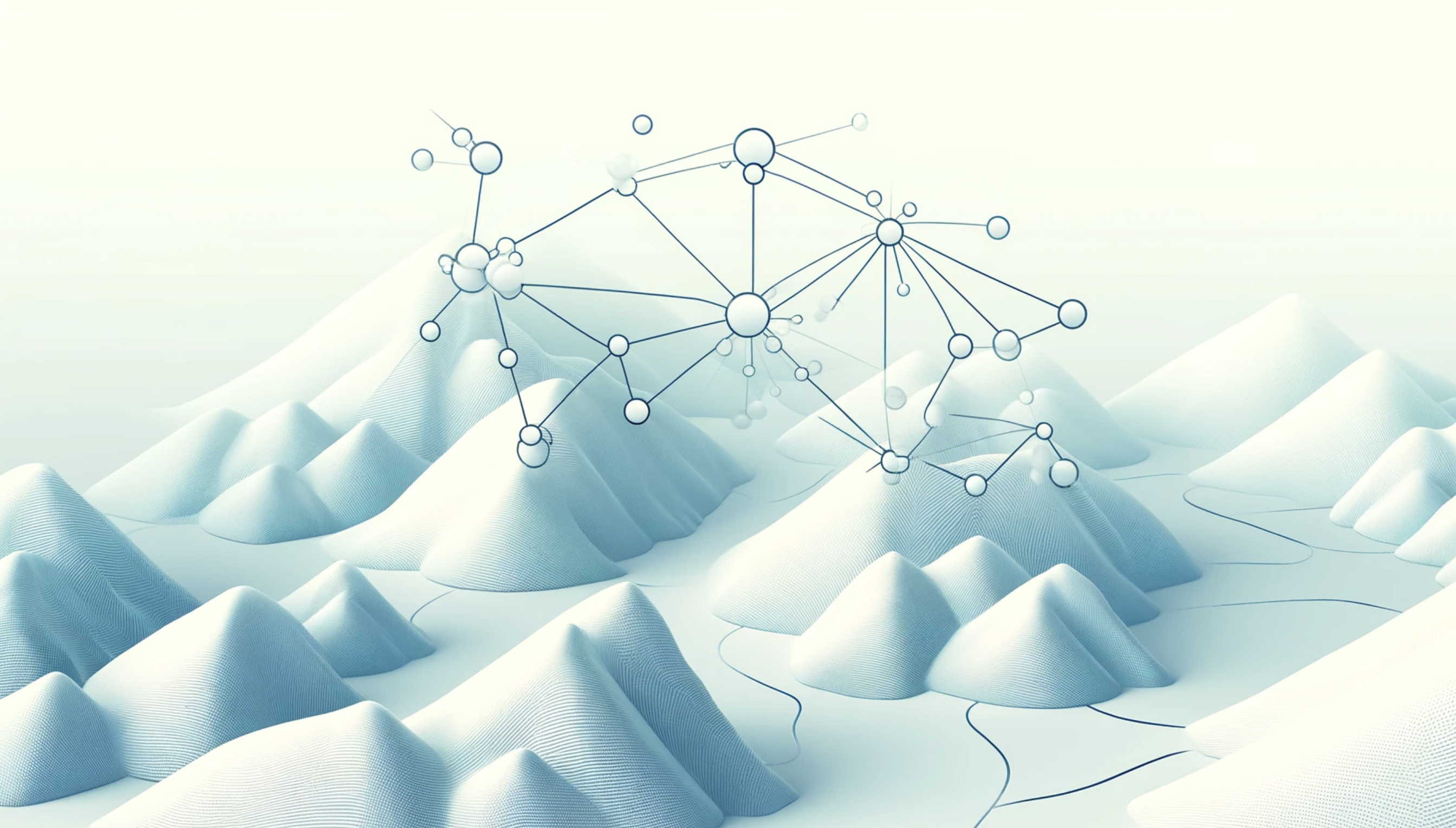 Mountains with nodes.
