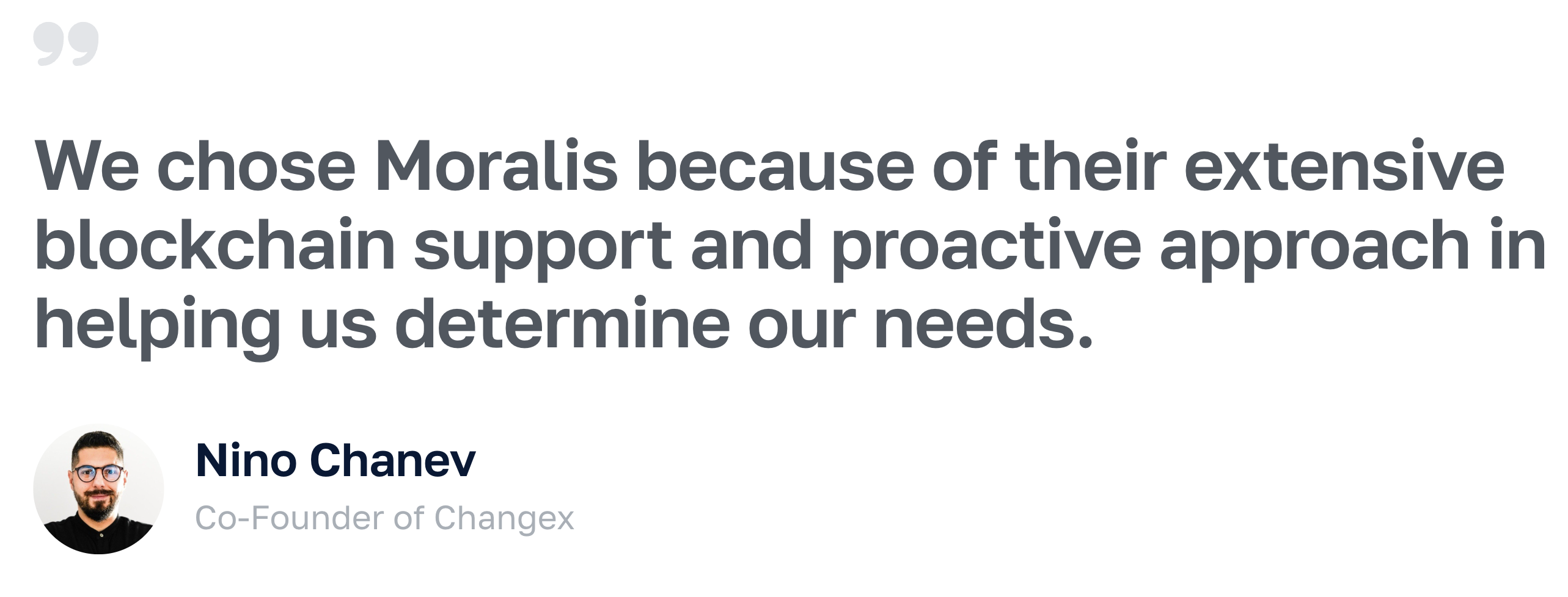 Changex quote.