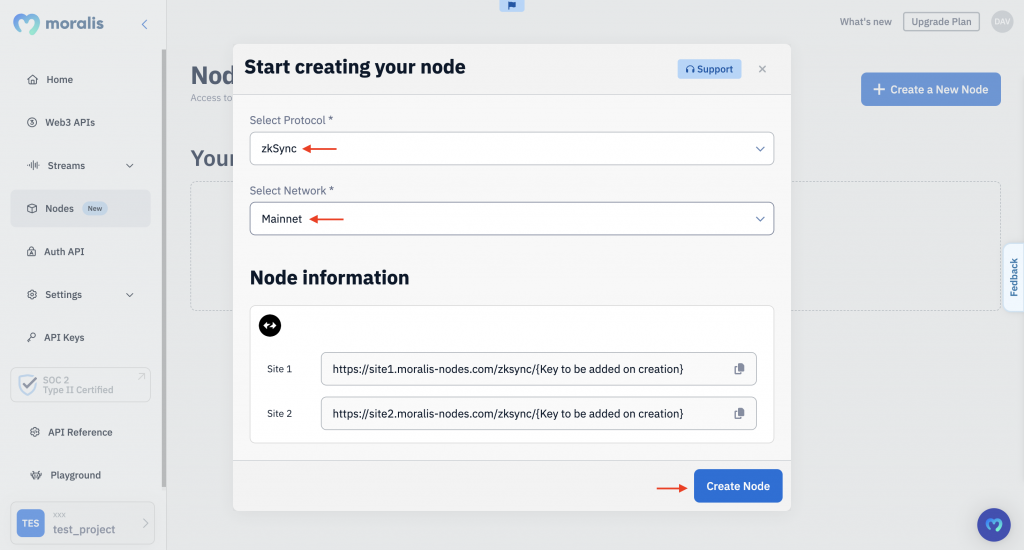 zkSync Era RPC Nodes - How to Set Up a zkSync Node for Free - Moralis APIs