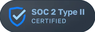 “SOC 2 Type II Certified badge demonstrating Moralis’s commitment to enterprise-grade data security.