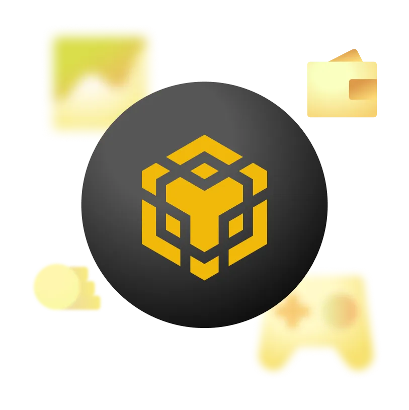 BNB Chain Logo - Build on BNB at blazing speed