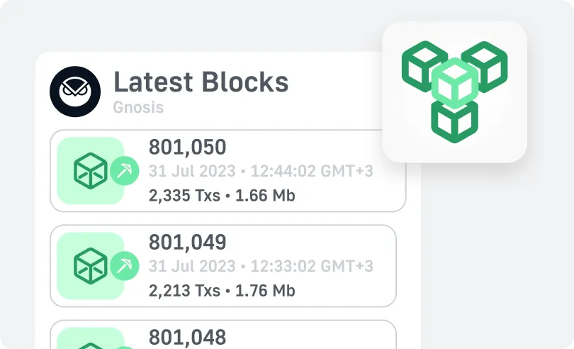 Token API example artwork