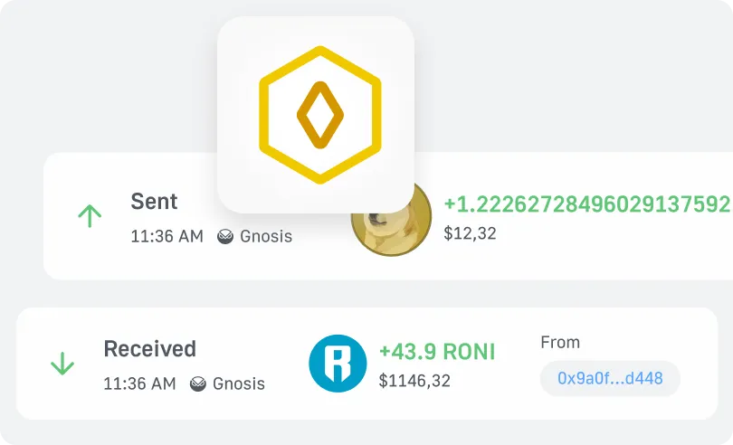 Token API example artwork