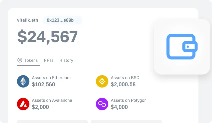 Token API example artwork