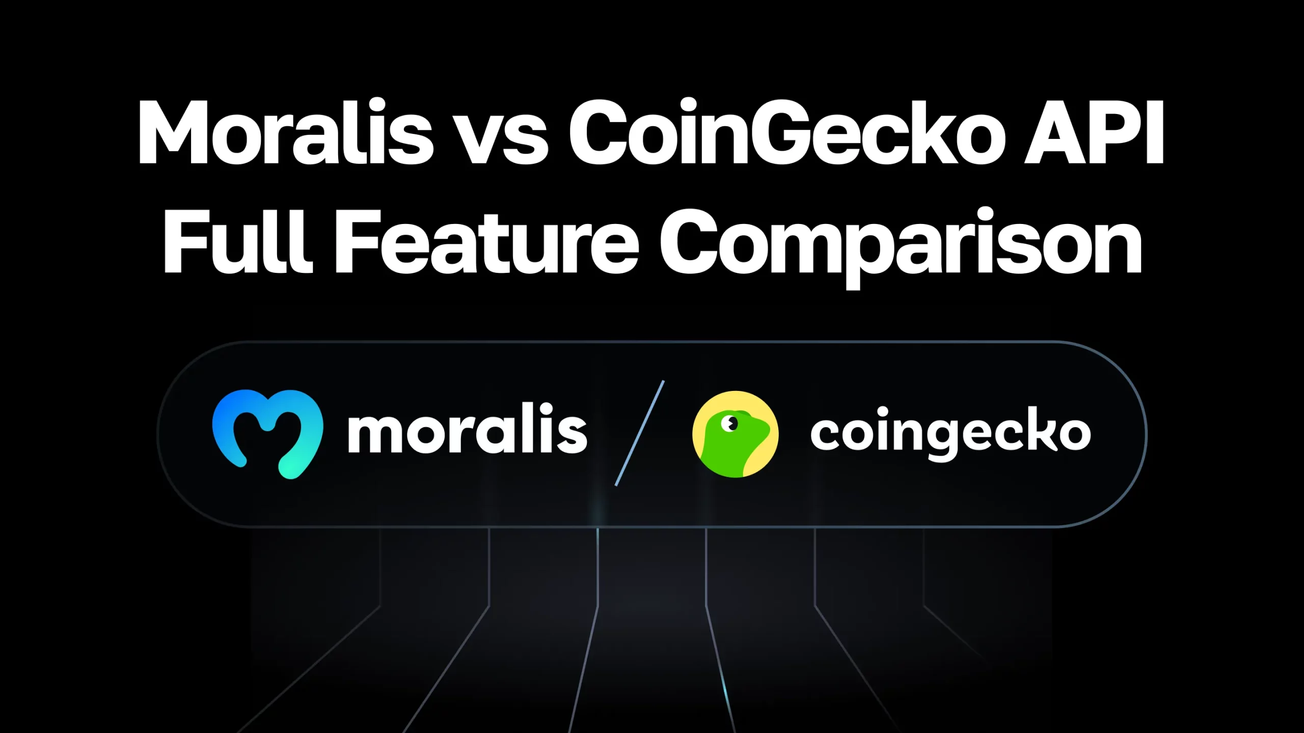 Moralis vs CoinGecko API: Crypto Price & Market Data