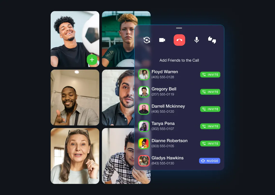 Fan engagement platform powered by Chiliz Chain and Moralis, featuring video call, Q&A, and interactive sports fan experiences