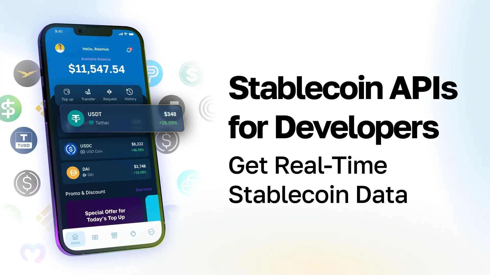 Stablecoin APIs for Developers - Get Real-Time Stablecoin Data